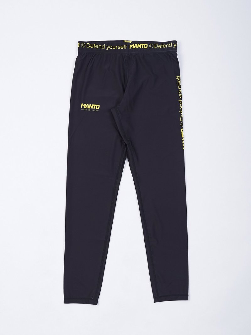 MANTO ALPHA Grappling spats-black